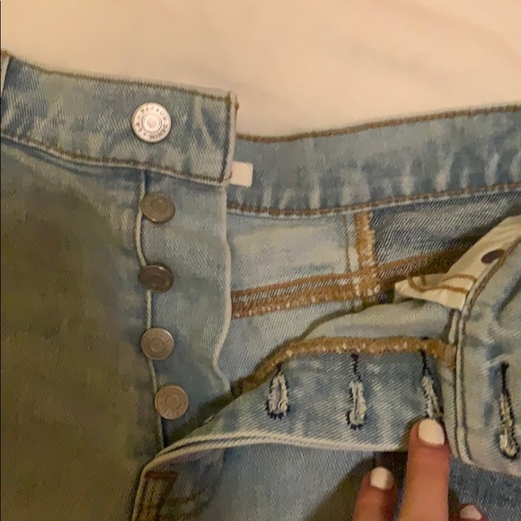 Pa sim two toned Jean shorts - Picture 3 of 4